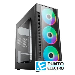 GABINETE GAMER VIDRIO TEMPLADO MODELO 2