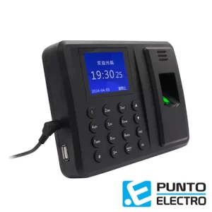 RELOJ CONTROL ASISTENCIA BIOMÉTRICO HUELLA