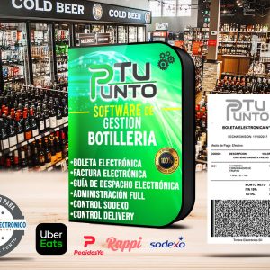 Software Gestión Botillería