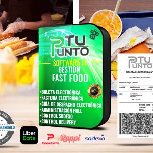 Software Gestión Comida Rapida