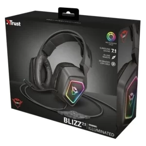 Audífono Gamer GXT 450 Blizz RGB 7.1 Surround