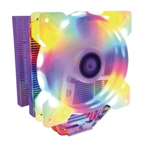 VENTILADOR ENFRIADOR DE CPU 6 TUBOS DISIPADORES LED RGB